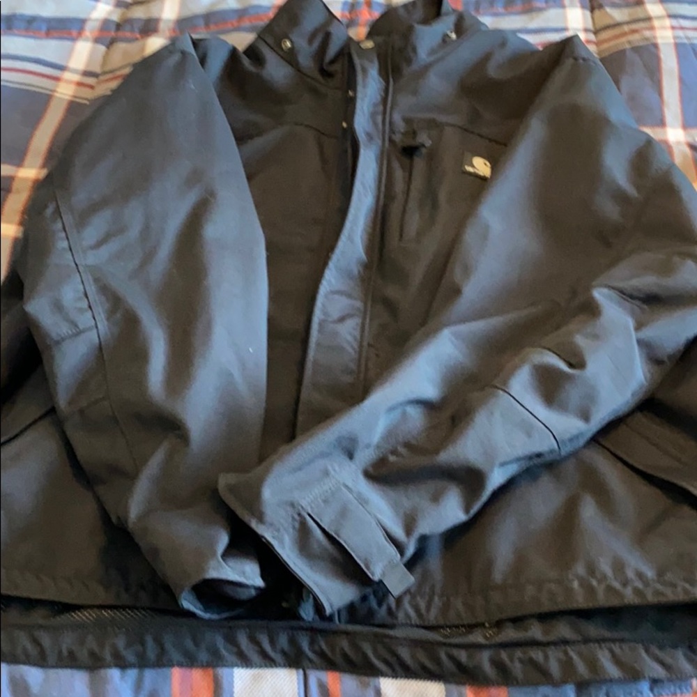 Mans carhartt nylon jacket